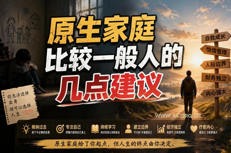 付费文章:给原生家庭比较一般人的几点建议-小红泡