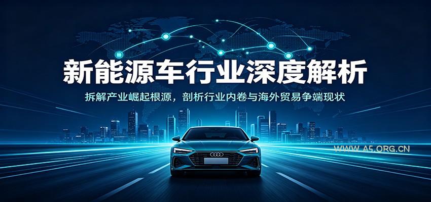 新能源车行业深度解析：拆解产业崛起根源，剖析行业内卷与海外贸易争端现状-小红泡
