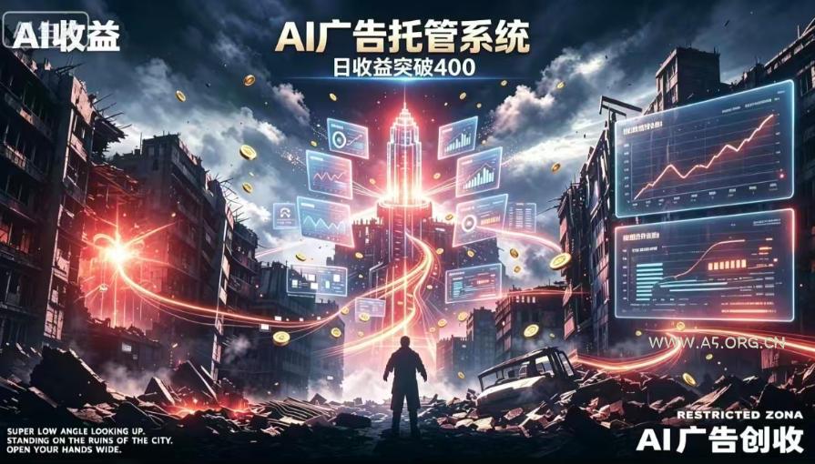AI智能广告,全自动化运行,单日可达400+,小白新手0基础上手【揭秘】-小红泡