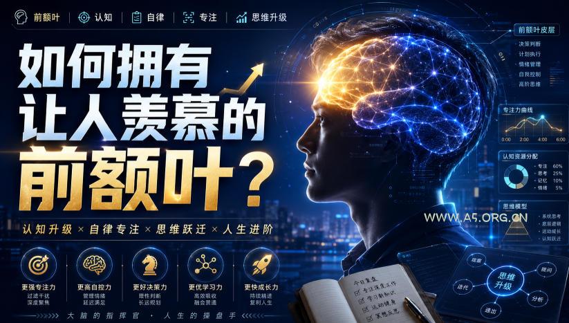 付费文:如何拥有让人羡慕的前额叶?-小红泡