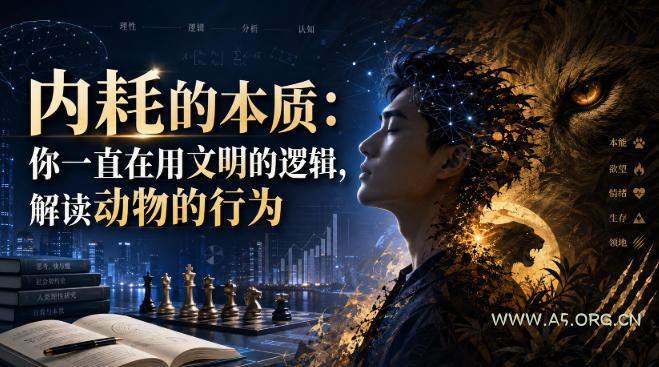 付费文章:内耗的本质:你一直在用文明的逻辑,解读动物的行为-小红泡