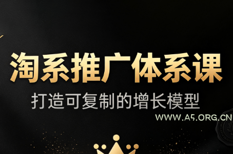 大山·淘系推广体系课-小红泡