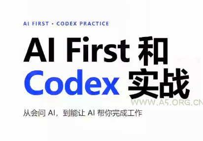 AIFirst和Codex实战课程(更新)-小红泡