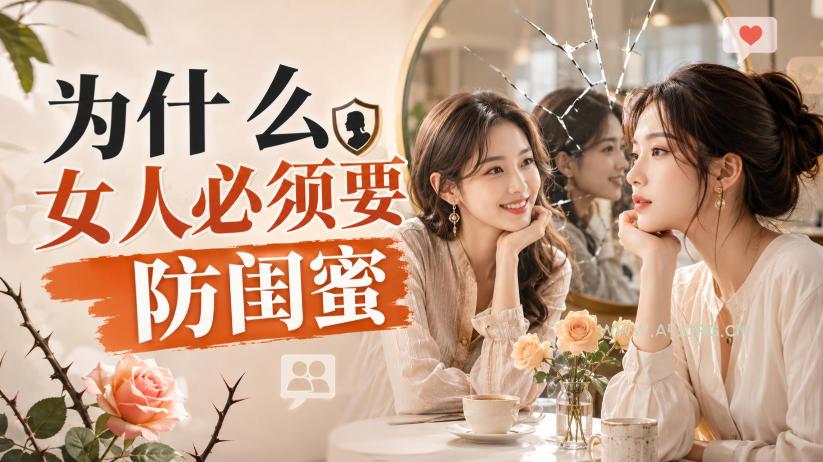 付费文章:为什么女人必须要防闺蜜-小红泡