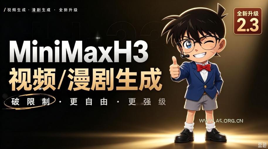 【MiniMaxH3一键懒人整合包】AI视频/漫剧生成工具，支持30_40_50显卡，ComfyUI整合包安装部署！最低8g显存也能跑！-小红泡