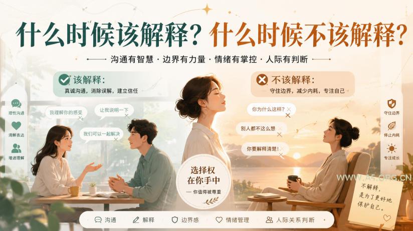 付费文章：什么时候该解释？什么时候不该解释？-小红泡