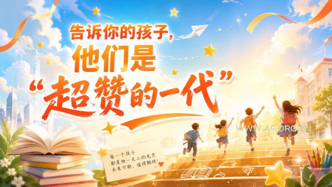 某付费社群专属文章：告诉你的孩子，他们是“超赞的一代”。-小红泡