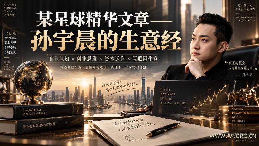 某星球精华文章——孙宇晨的生意经-小红泡