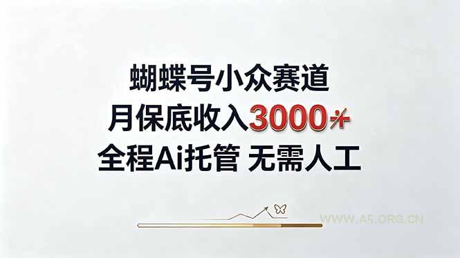 视频号小众领域,月收入3000+, 全程Ai托管操作 新人2天学会!-小红泡