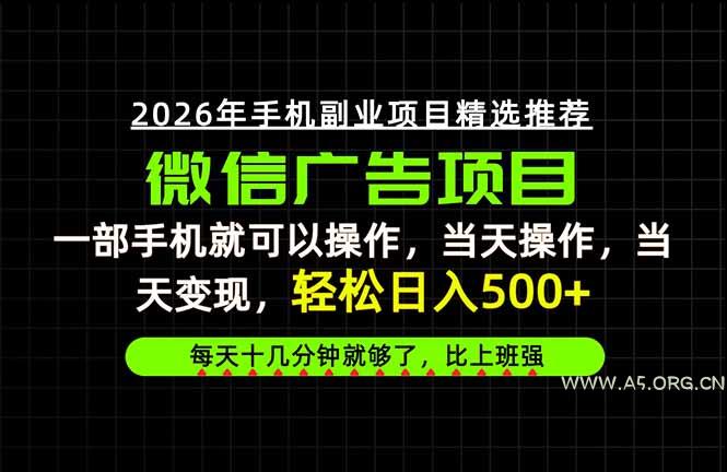 当天做当天见收益,一部手机就能操作,普通人绝对不能错过的副业项目!-小红泡