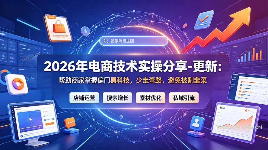 2026年电商技术实操分享-更新9月:帮助商家掌握偏门黑科技,少走弯路,避免被割韭菜-小红泡