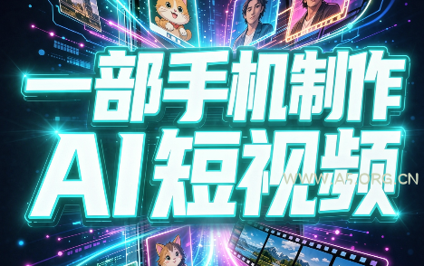 一部手机制作能上热门能变现的AI短视频-小红泡