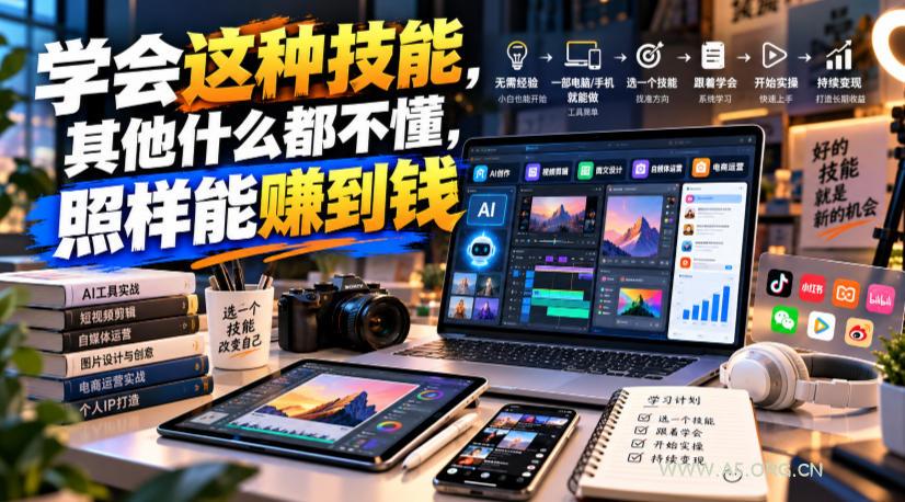 某公众号付费文章:学会这种技能,其他什么都不懂,照样能賺到钱-小红泡