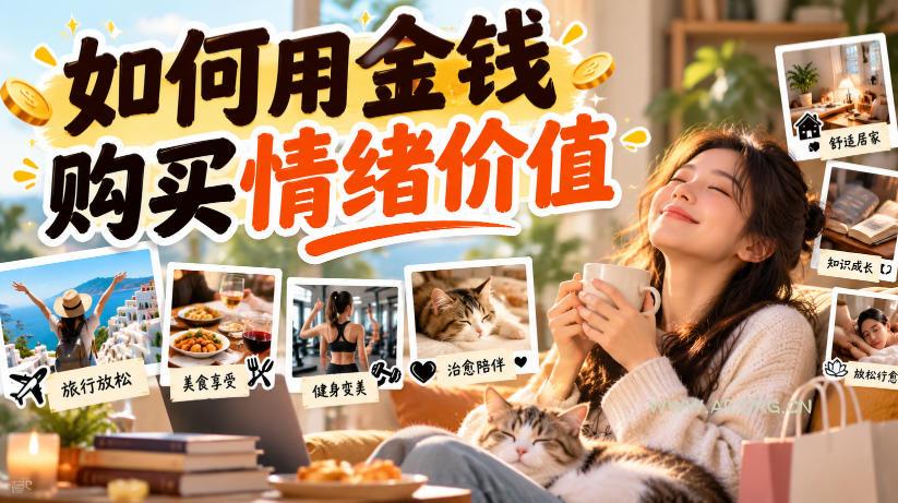 某公众号付费文章:如何用金钱购买情绪价值?-小红泡