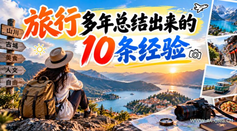 付费文章：旅行多年总结出来的10条经验-小红泡