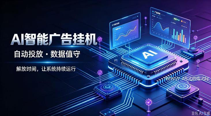 AI智能广告挂G｜全自动广告任务运营项目拆解，解放时间解放双手，让系统持续运行【揭秘】-小红泡