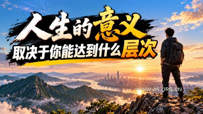 某公众号付费文章:人生的意义,取决于你能达到什么层次-小红泡