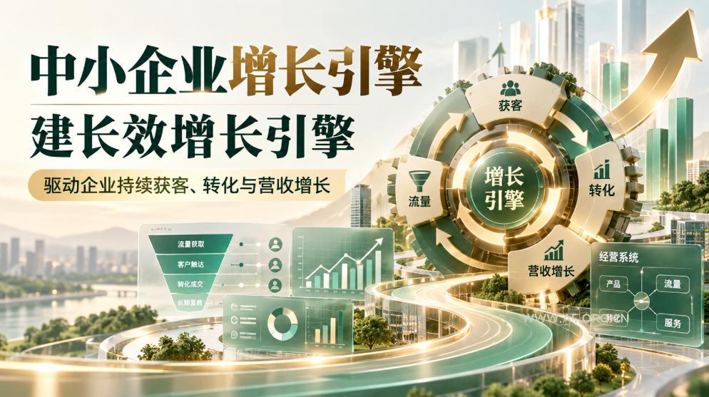 中小企业增长引擎，建长效增长引擎，驱动企业持续获客、转化与营收增长-小红泡